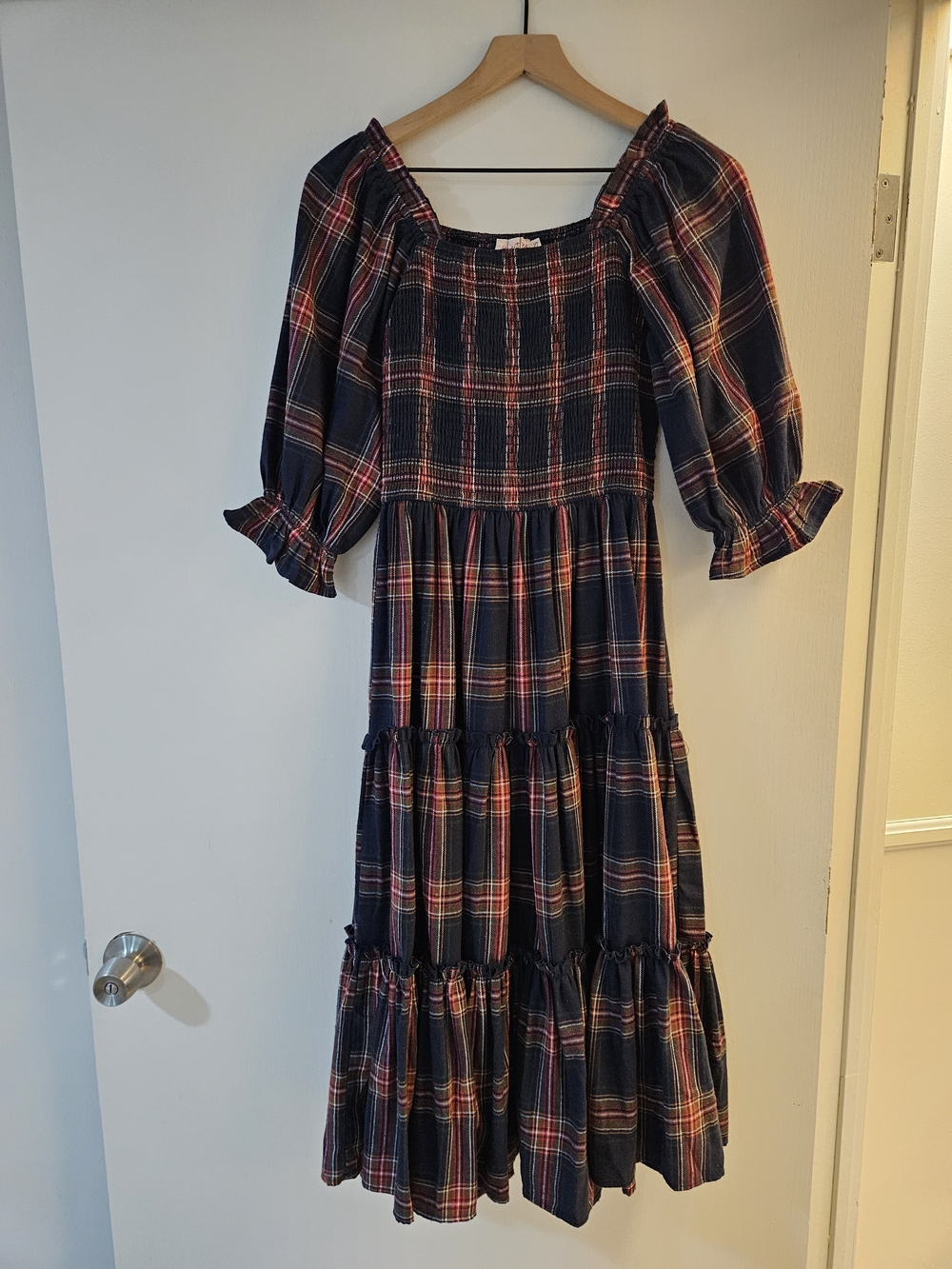 Ivy City Co, Navy Madeline Dress, XS